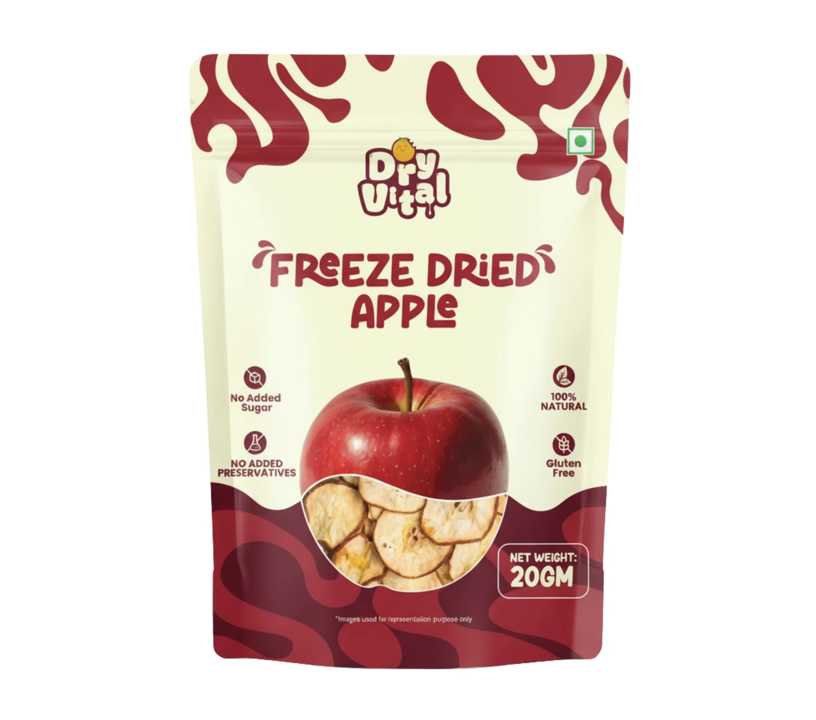 Dryvital freeze-dried apple