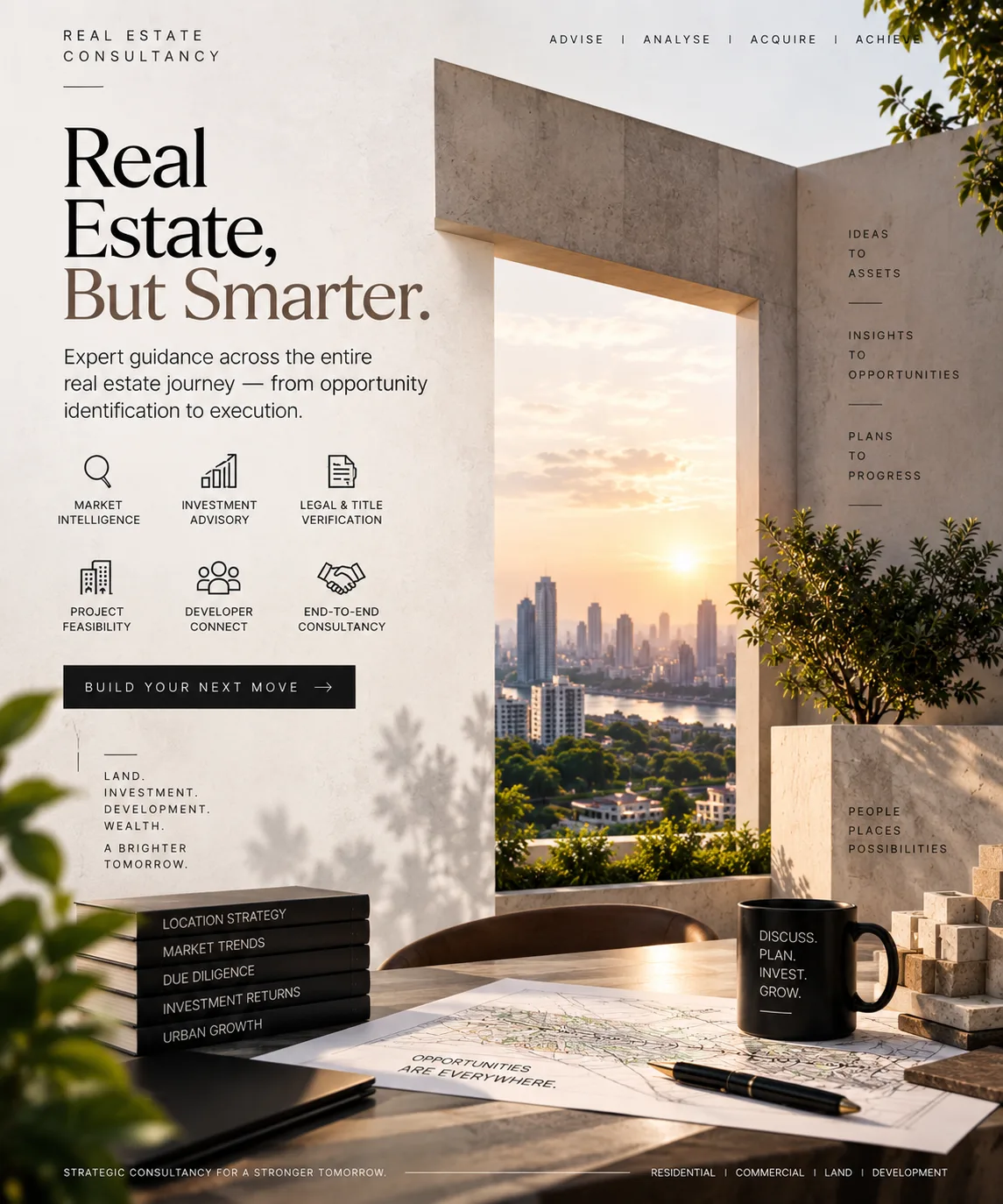 Real estate market intelligence and project feasibility consultancy