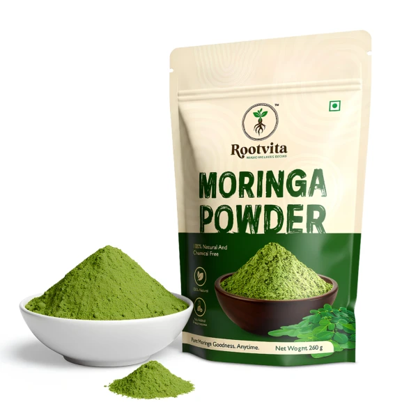 Rootvita moringa powder product pack